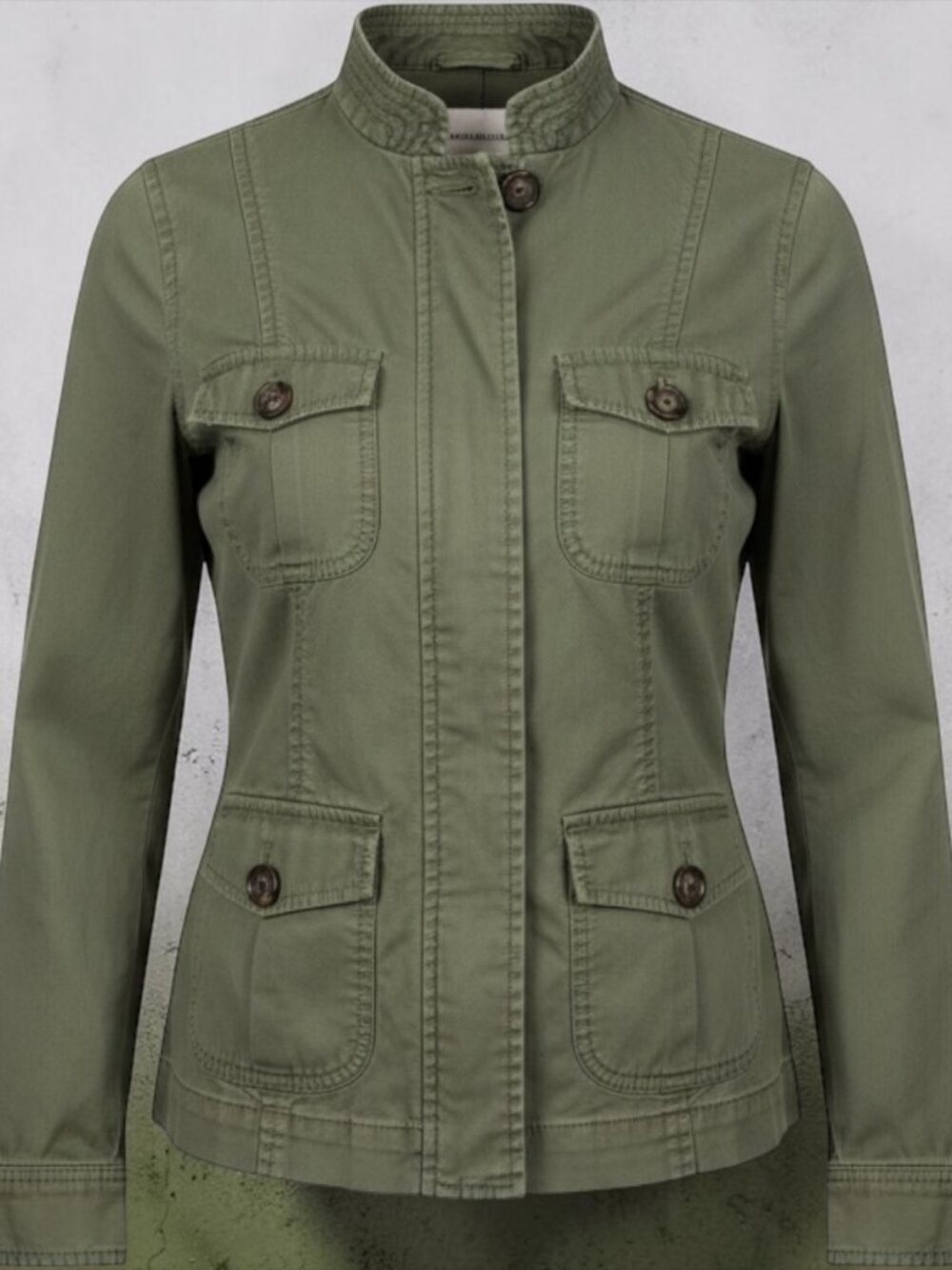 Banana Republic Military Field Cargo Jacket Army Green Medium